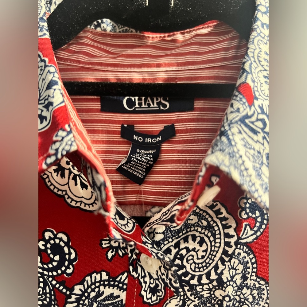 Chaps Button Down Ladies Shirt - Picture 4 of 6